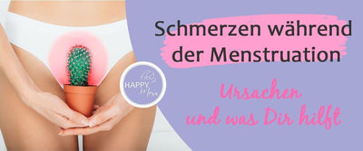 Schmerzen während der Menstruation - Ursachen und was Dir hilft